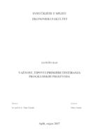 VAŢNOST, TIPOVI I PRIMJERI TESTIRANJA PROGRAMSKIH PROIZVODA