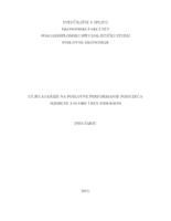 Utjecaj krize na poslovne performanse poduzeća mjerene Z-score i BEX indeksom