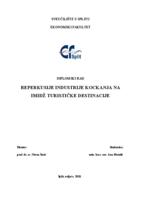 REPERKUSIJE INDUSTRIJE KOCKANJA NA IMIDŽ TURISTIČKE DESTINACIJE