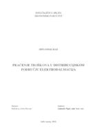 PRAĆENJE TROŠKOVA U DISTRIBUCIJSKOM PODRUĈJU ELEKTRODALMACIJA