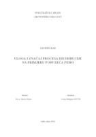 ULOGA I ZNAČAJ PROCESA DISTRIBUCIJE NA PRIMJERU PODUZEĆA PEMO
