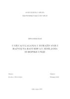 UTJECAJ ULAGANJA U ISTRAŽIVANJE I RAZVOJ NA RAST BDP-A U ZEMLJAMA EUROPSKE UNIJE