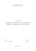 KOMPARACIJA POSLOVANJA PODUZEĆA I OBRTA NA PRIMJERU „VILLA VIŠNJA“