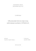 GRI pokazatelji društveno odgovornog poslovanjanja na primjeru AD Plastik d.d.