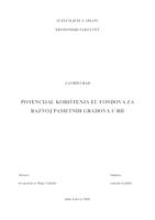 POTENCIJAL KORIŠTENJA EU FONDOVA ZA RAZVOJ PAMETNIH GRADOVA U RH