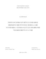 NEFINANCIJSKO IZVJEŠTAVANJE KROZ PRIMJENU DRUŠTVENOG MODULA GRI STANDARDA: STUDIJA SLUČAJA ODABRANIH VELIKIH DRUŠTAVA U RH