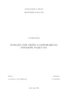 ISTRAŽIVANJE TRŽIŠTA GOSPODARENJA OTPADOM: SVIJET I EU