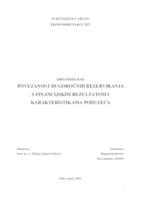 POVEZANOST DUGOROČNIH REZERVIRANJA S FINANCIJSKIM REZULTATOM I KARAKTERISTIKAMA PODUZEĆA