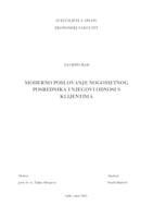 MODERNO POSLOVANJE NOGOMETNOG POSREDNIKA I NJEGOVI ODNOSI S KLIJENTIMA