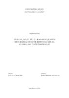 UPRAVLJANJE KULTURNO POVIJESNIM RESURSIMA OTOČNE DESTINACIJE ZA GLOBALNO POZICIONIRANJE