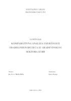 KOMPARATIVNA ANALIZA USPJEŠNOSTI ODABRANIH PODUZEĆA IZ GRAĐEVINSKOG SEKTORA IZ RH