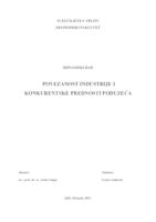 POVEZANOST INDUSTRIJE I KONKURENTSKE PREDNOSTI PODUZEĆA