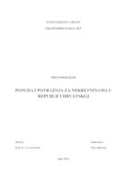 PONUDA I POTRAŽNJA ZA NEKRETNINAMA U REPUBLICI HRVATSKOJ