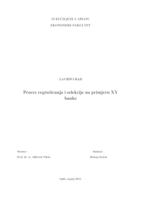 Proces regrutiranja i selekcije na primjeru XY banke