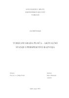 TURIZAM GRADA PLOČA – AKTUALNO STANJE I PERSPEKTIVE RAZVOJA