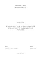 KNJIGOVODSTVENE ISPRAVE U ROBNOM KNJIGOVODSTVU NA PRAKTIČNOM PRIMJERU