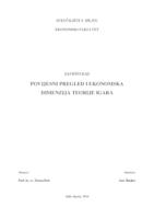 POVIJESNI PREGLED I EKONOMSKA DIMENZIJA TEORIJE IGARA