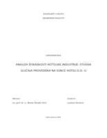 Analiza efikasnosti hotelske industrije: Studija slučaja provedena na Sunce hoteli d.d.-u