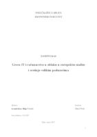 prikaz prve stranice dokumenta Green IT i računarstvo u oblaku u europskim malim i srednje velikim poduzećima