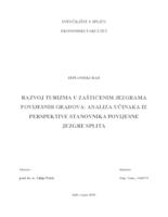 prikaz prve stranice dokumenta RAZVOJ TURIZMA U ZAŠTIĆENIM JEZGRAMA POVIJESNIH GRADOVA: ANALIZA UČINAKA IZ PERSPEKTIVE STANOVNIKA POVIJESNE JEZGRE SPLITA