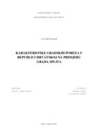 prikaz prve stranice dokumenta KARAKTERISTIKE GRADSKIH POREZA U REPUBLICI HRVATSKOJ NA PRIMJERU GRADA SPLITA