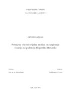 prikaz prve stranice dokumenta Primjena višekriterijalne analize za rangiranje vinarija na području Republike Hrvatske