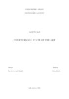 prikaz prve stranice dokumenta OVERTURIZAM: STATE OF THE ART 