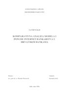 prikaz prve stranice dokumenta KOMPARATIVNA ANALIZA MODELA I PONUDE INTERNET BANKARSTVA U HRVATSKIM BANKAMA