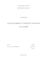 prikaz prve stranice dokumenta ANALIZA KADROVA U PODUZEĆU GRANOLIO d.d., ZAGREB
