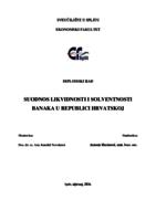 prikaz prve stranice dokumenta SUODNOS LIKVIDNOSTI I SOLVENTNOSTI BANAKA U REPUBLICI HRVATSKOJ