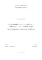 prikaz prve stranice dokumenta UTJECAJ KRIZE IZAZVAN RATOM U UKRAJINI NA STRATEŠKI RAZVOJ BRODOGRADNJE NA OTOKU KORČULI