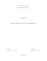 prikaz prve stranice dokumenta HRVATSKA NA PUTU U EUROZONU
