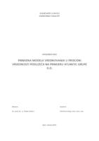 prikaz prve stranice dokumenta PRIMJENA MODELA VREDNOVANJA U PROCJENI VRIJEDNOSTI PODUZEĆA NA PRIMJERU ATLANTIC GRUPE D.D.