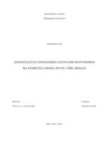 prikaz prve stranice dokumenta Zadovoljstvo zaposlenika sustavom motivacije na području grada Splita i šire okolice