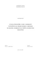 prikaz prve stranice dokumenta UTJECAJ PREDODŽBE O SEBI I OSOBNOSTI POTROŠAČA NA ODABIR MARKE S OBZIROM NA NJEZINU OSOBNOST NA TRŽIŠTU KOZMETIČKE INDUSTRIJE