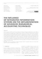 prikaz prve stranice dokumenta The influence of integrated information systems on the implementation of advanced managerial accounting techniques