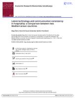 prikaz prve stranice dokumenta Latest technology and communication consistency in hospitality: a comparison between two Mediterranean countries