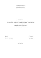 prikaz prve stranice dokumenta Strateška analiza istraživačkog centra za financijsku analizu