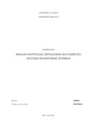 prikaz prve stranice dokumenta Analiza motivacije zaposlenika na području Splitsko-dalmatinske županije