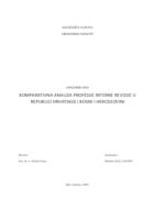 prikaz prve stranice dokumenta Komparativna analiza profesije interne revizije u Republici Hrvatskoj i Bosni i Hercegovini