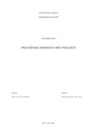 prikaz prve stranice dokumenta Predviđanje bankrota SME poduzeća